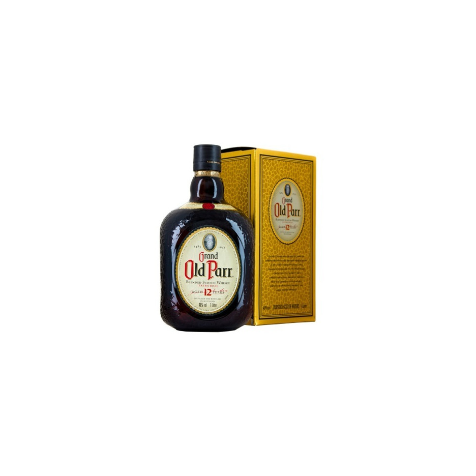 Grand Old Parr 12 Year Whisky 1Ltr - DrinkSupermarket