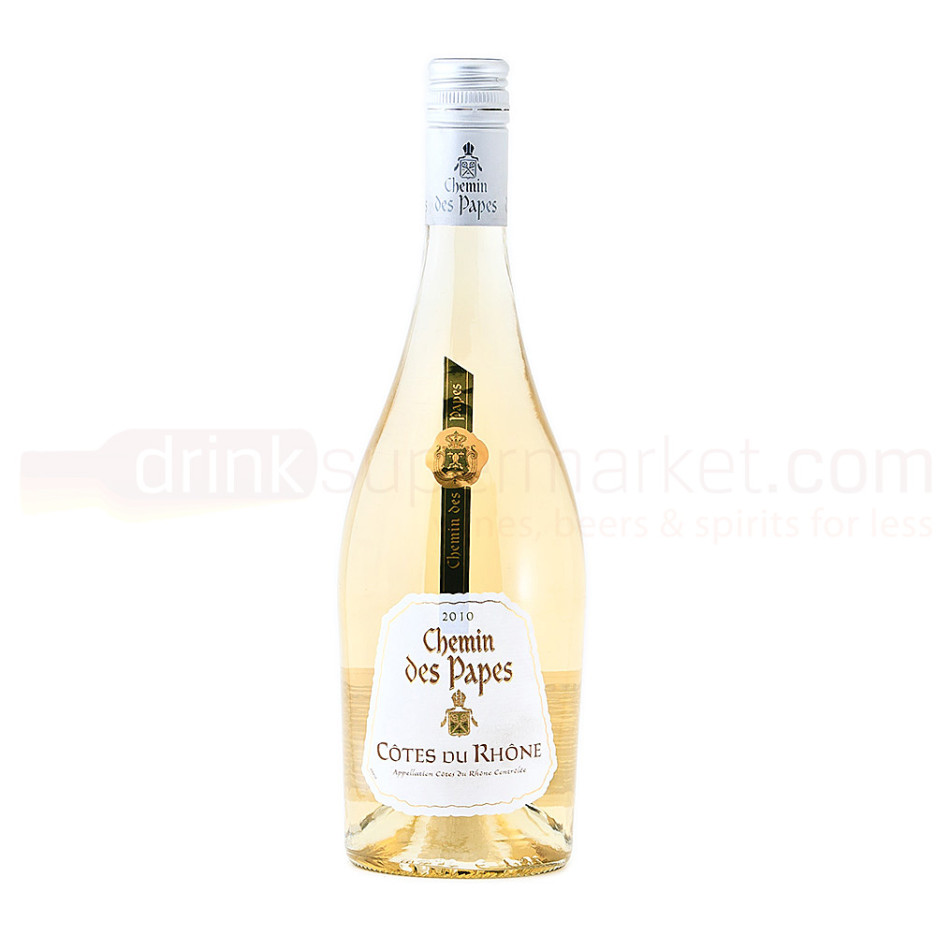 Chemin des Papes - Cotes du Rhone - French White Wine - 2010 - 75cl