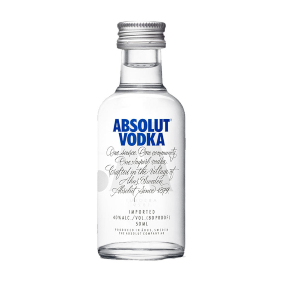 Absolut Blue Vodka 5cl Miniature