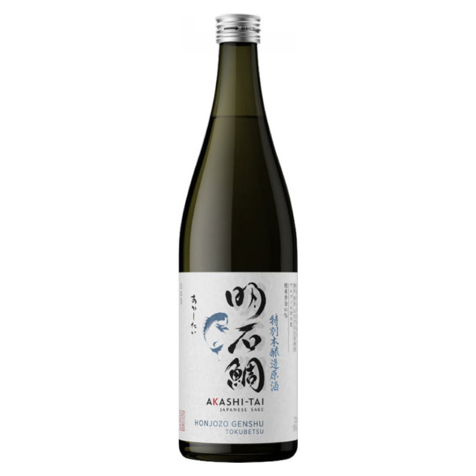 Akashi-Tai Honjozo Genshu Sake 72cl