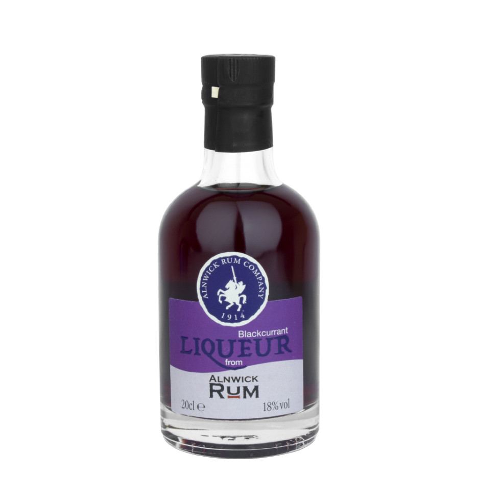 Alnwick Blackcurrant Rum Liqueur 20cl