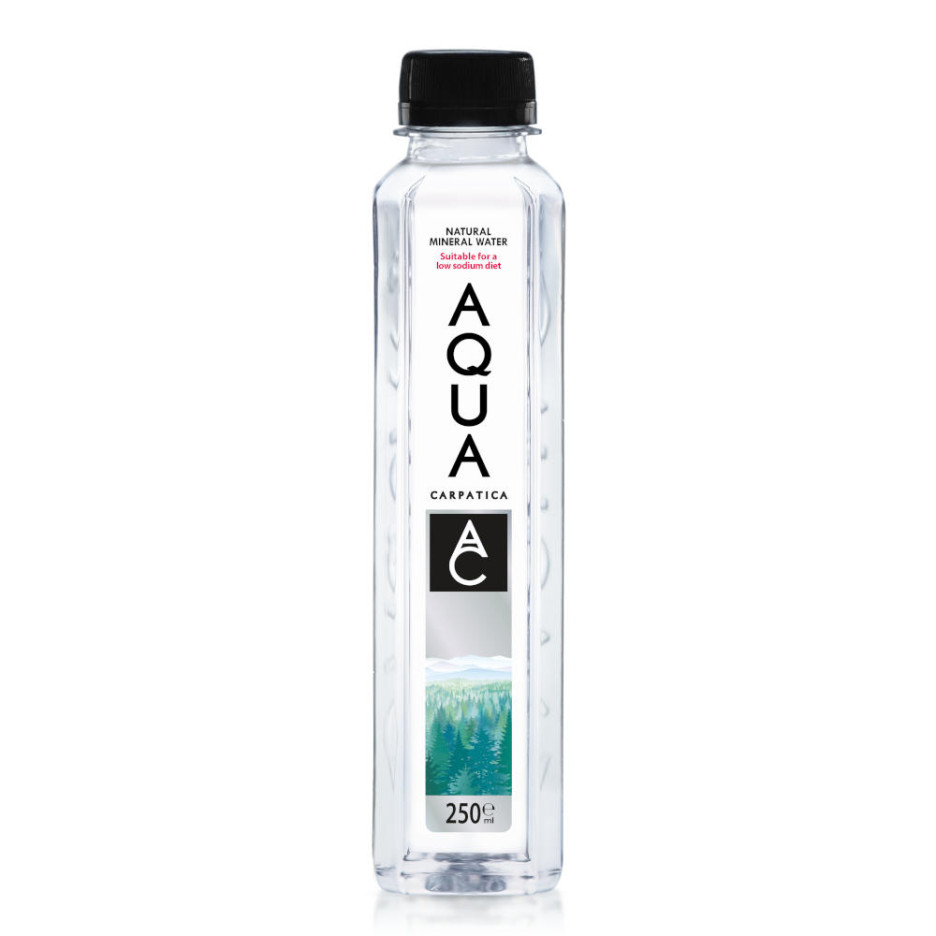 AQUA Carpatica Natural Still Mineral Water 24x 250ml