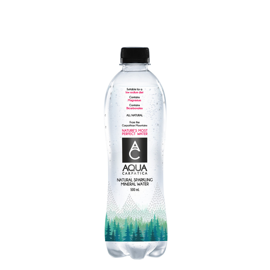 Aqua Carpatica Sparkling Natural Water 6x 1.5Ltr