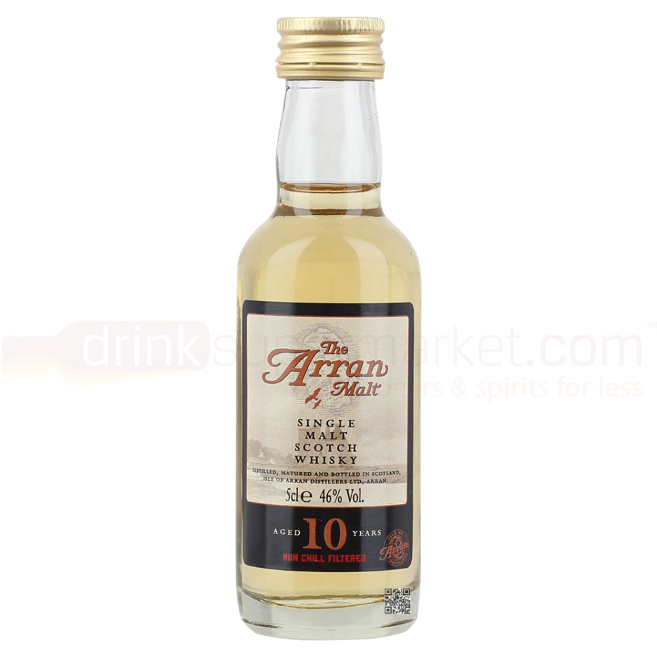 Arran 10 yo Island Single Malt Scotch Whisky 5cl Miniature
