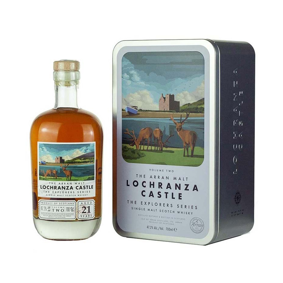 Arran Lochranza Castle 21 Year The Explorer Series Whisky 70cl