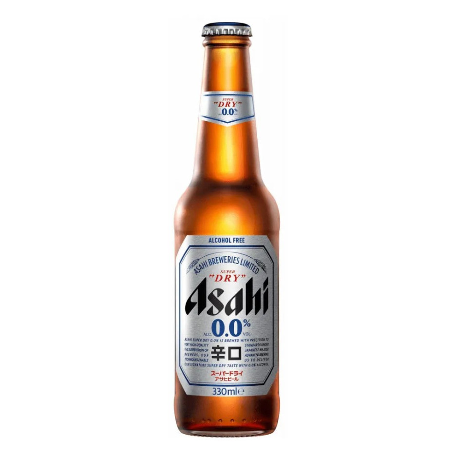 Asahi Super Dry 0.0% Alcohol Free Lager 330ml