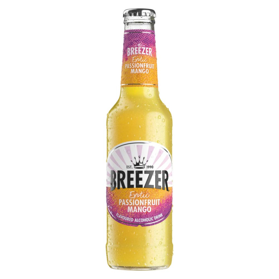 Bacardi Breezer Passionfruit & Mango 12x 275ml