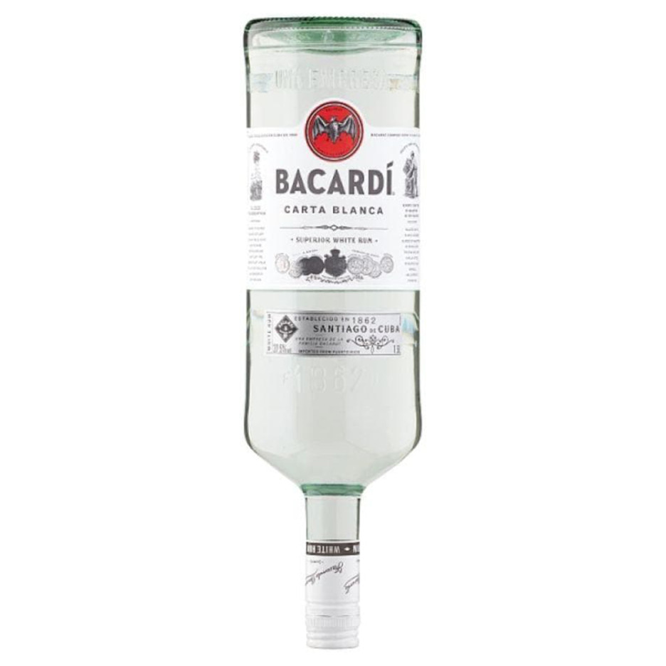 Bacardi Carta Blanca Rum 1.5Ltr Magnum