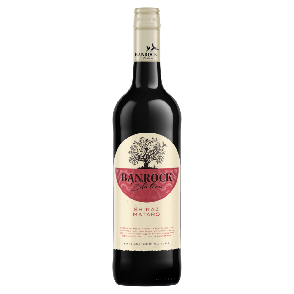 anrock Station Shiraz Mataro Australian Red Wine 75cl Single Bottle 