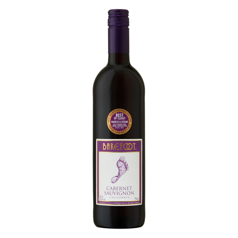 Barefoot Cabernet Sauvignon Red Wine 75cl 