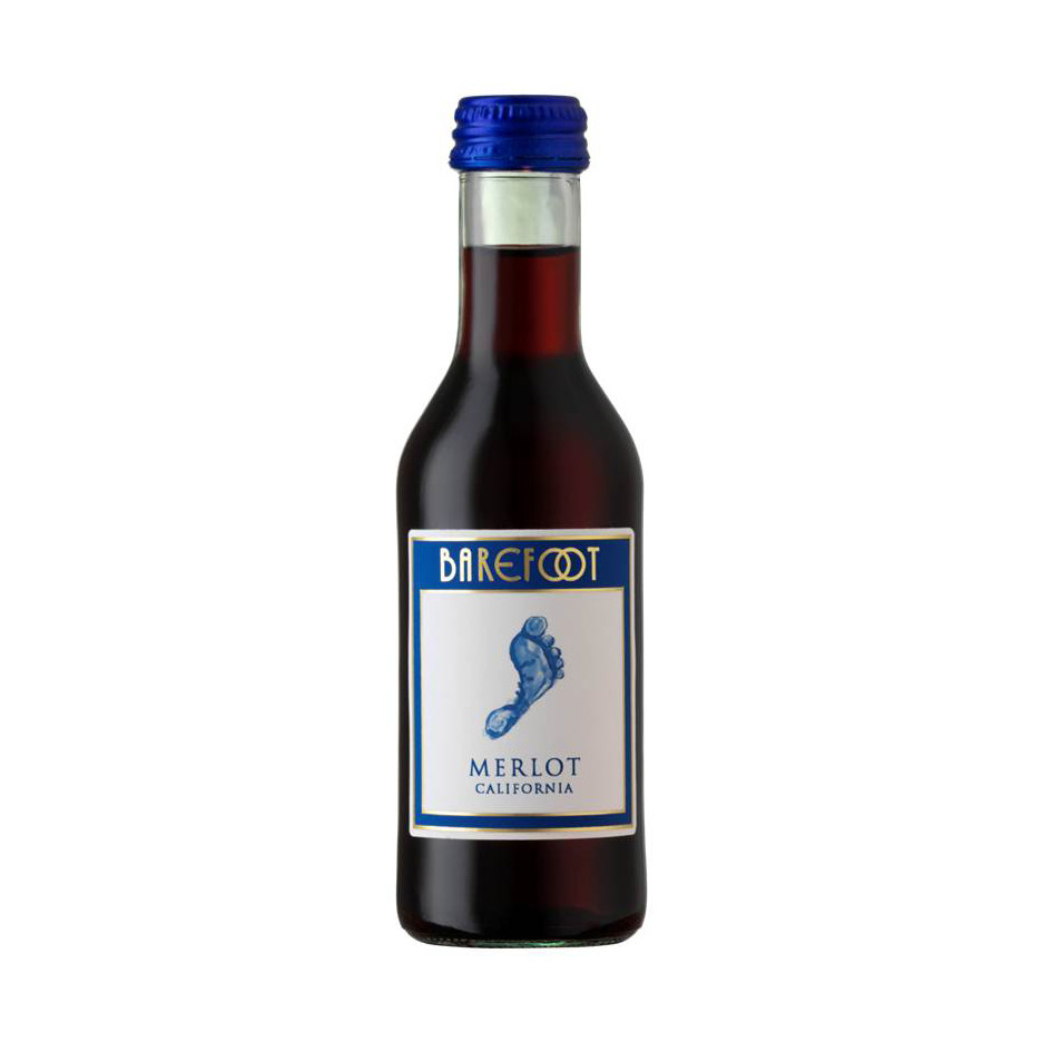 Barefoot Merlot Red Wine 187ml