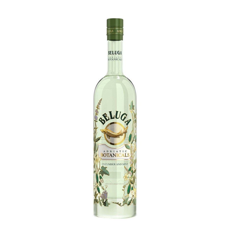 Beluga Adriatic Botanicals Cucumber & Mint 70cl