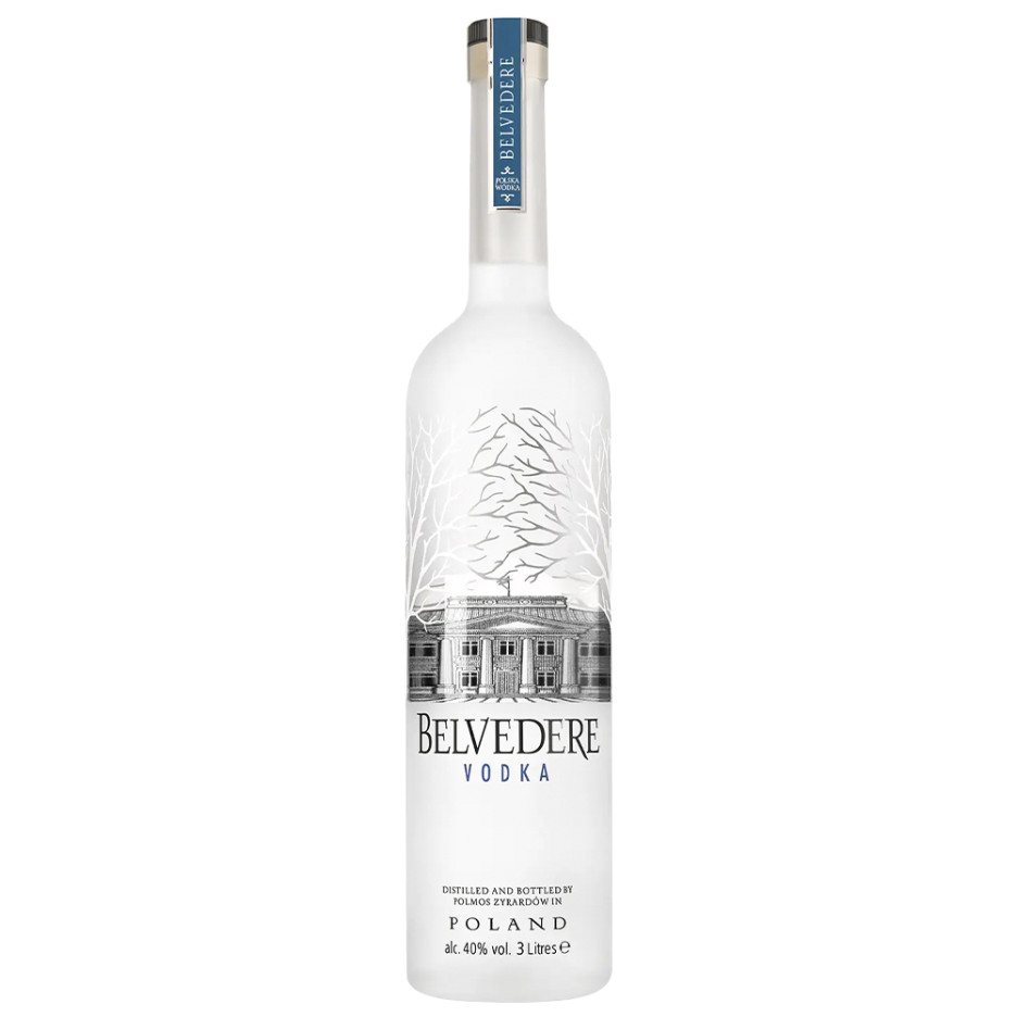 Belvedere Vodka 3Ltr Jeroboam Light Up Edition
