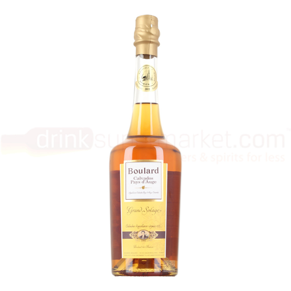 Boulard Grand Solage Calvados Brandy 70cl 40% ABV 