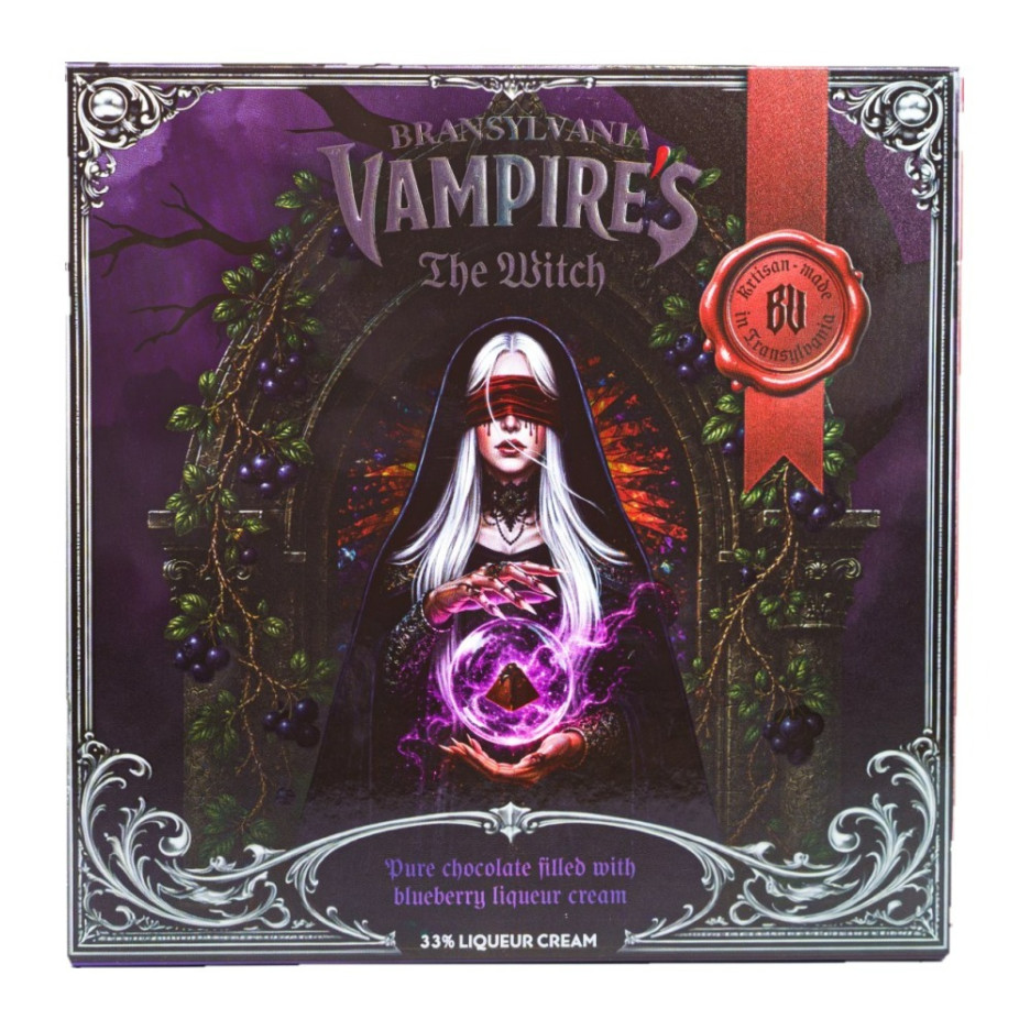 Bransylvania Vampire’s The Witch Blueberry Liqueur Cream Pralines 168g