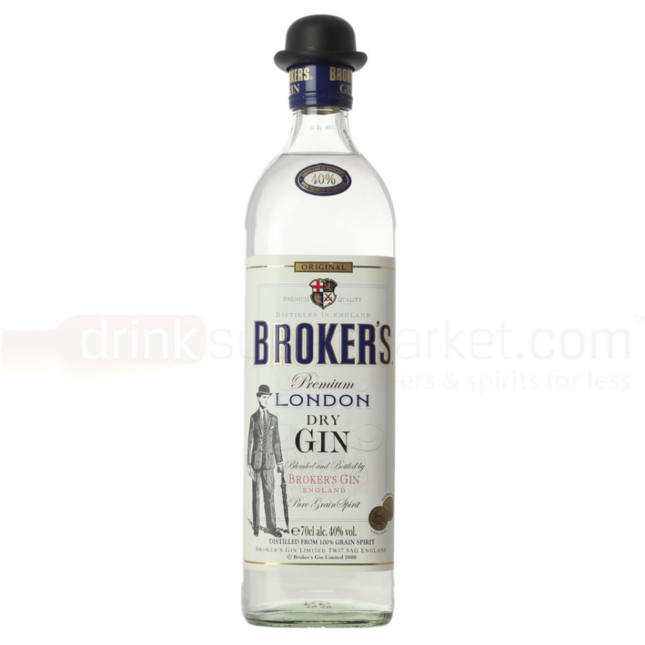 Brokers Gin London Dry Gin 70cl