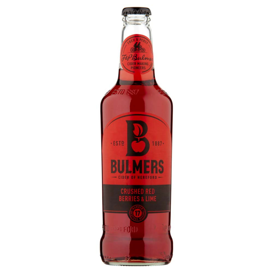Bulmers Crushed Red Berries & Lime Cider 500ml | Damaged