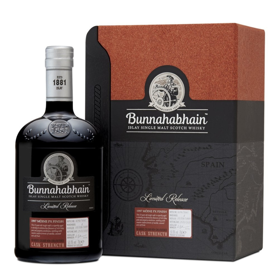 Bunnahabhain Moine 1997 Pedro Ximenez Whisky 70cl