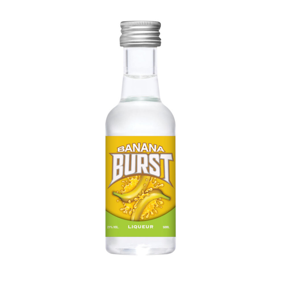 Burst Banana Liqueur 5cl Miniature