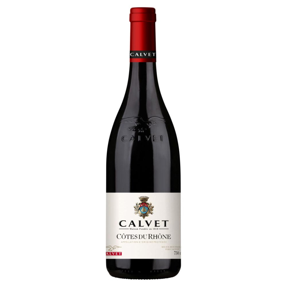 Calvet Cotes du Rhone Red Wine 75cl