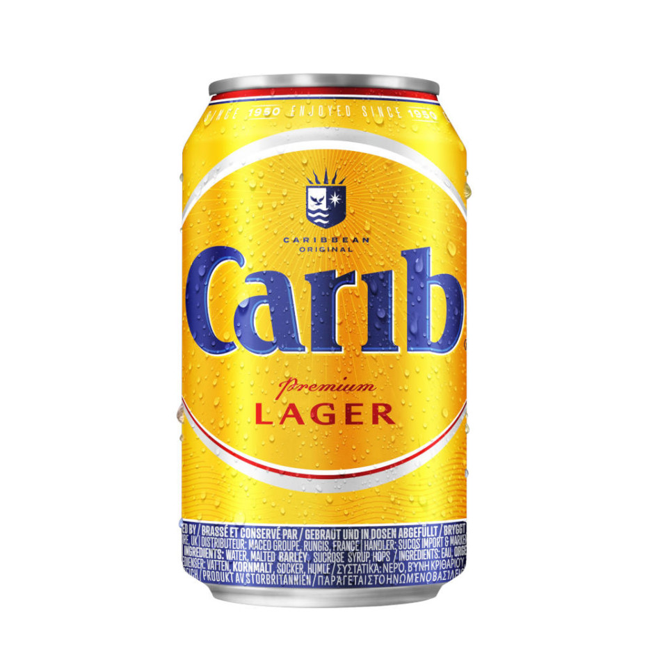 Carib Authentic Premium Lager 12x 330ml Cans