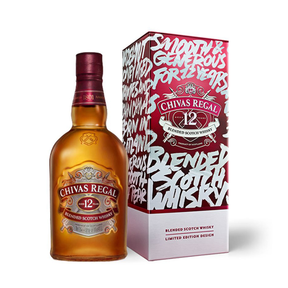 Chivas Regal 12 Year Whisky 70cl Limited Edition Gift Tin