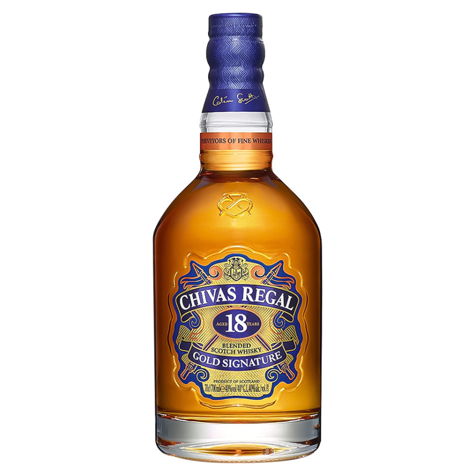 Chivas Regal 18 Year Gold Signature Whisky 70cl
