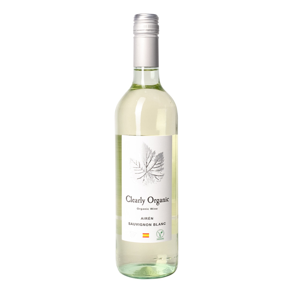 Clearly Organic Airen Sauvignon Blanc White Wine 75cl