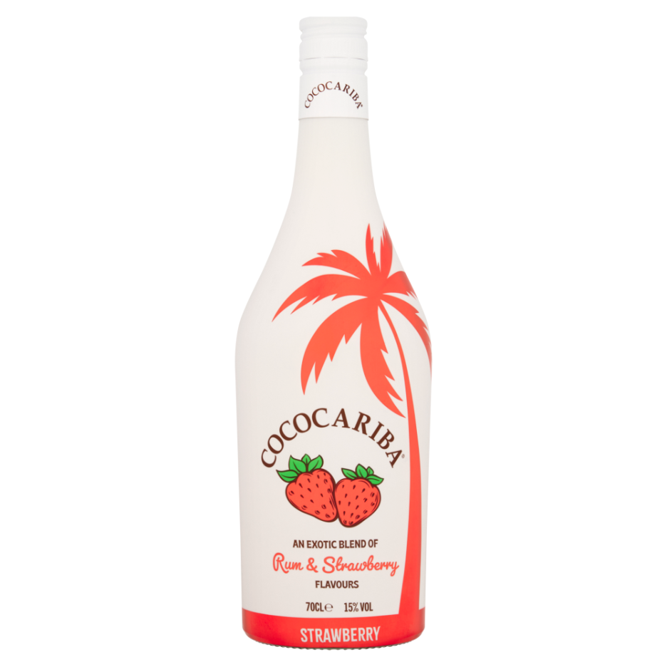 Coco Cariba Rum & Strawberry Liqueur 70cl