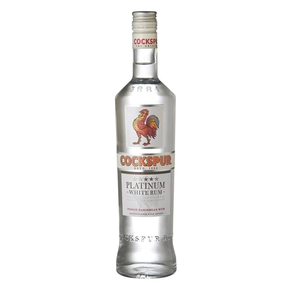 Cockspur Platinum Rum 70cl