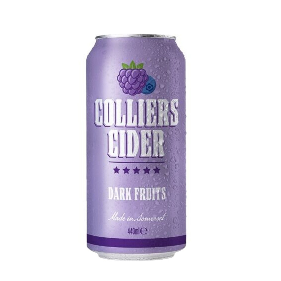 Colliers Dark Fruit Cider 24x 440ml Cans