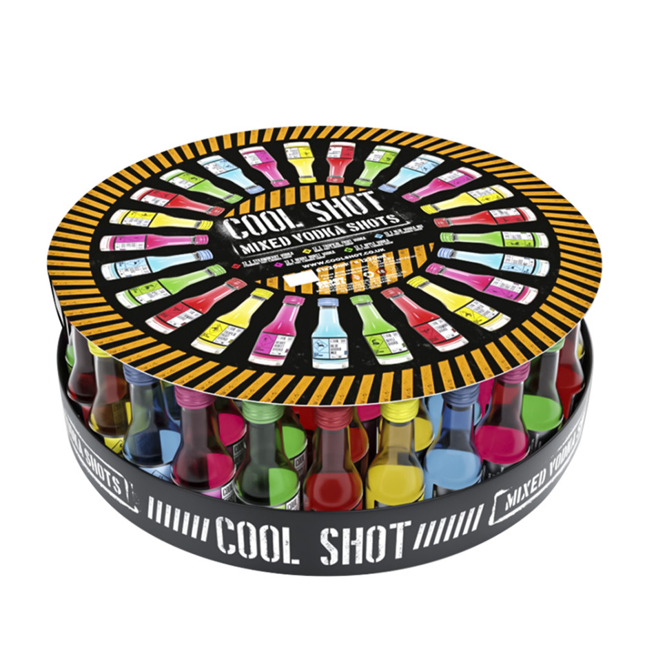 Cool Shot Vodka Spirit Shots 61x 2cl Carousel