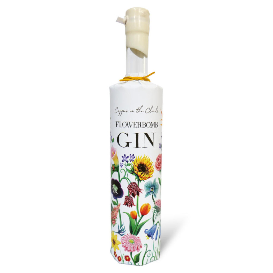 Copper In The Clouds Flowerbomb Gin 70cl