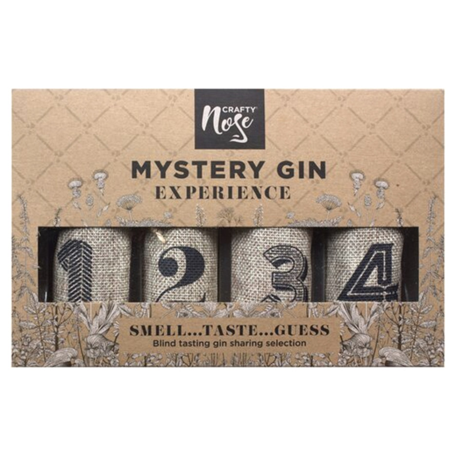Crafty Nose Mystery Experience Gin Pack 4x 5cl
