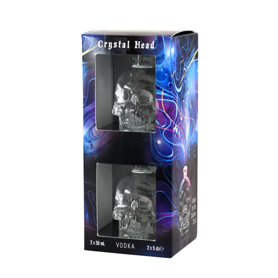 Crystal Head Vodka 2x 5cl Gift Pack