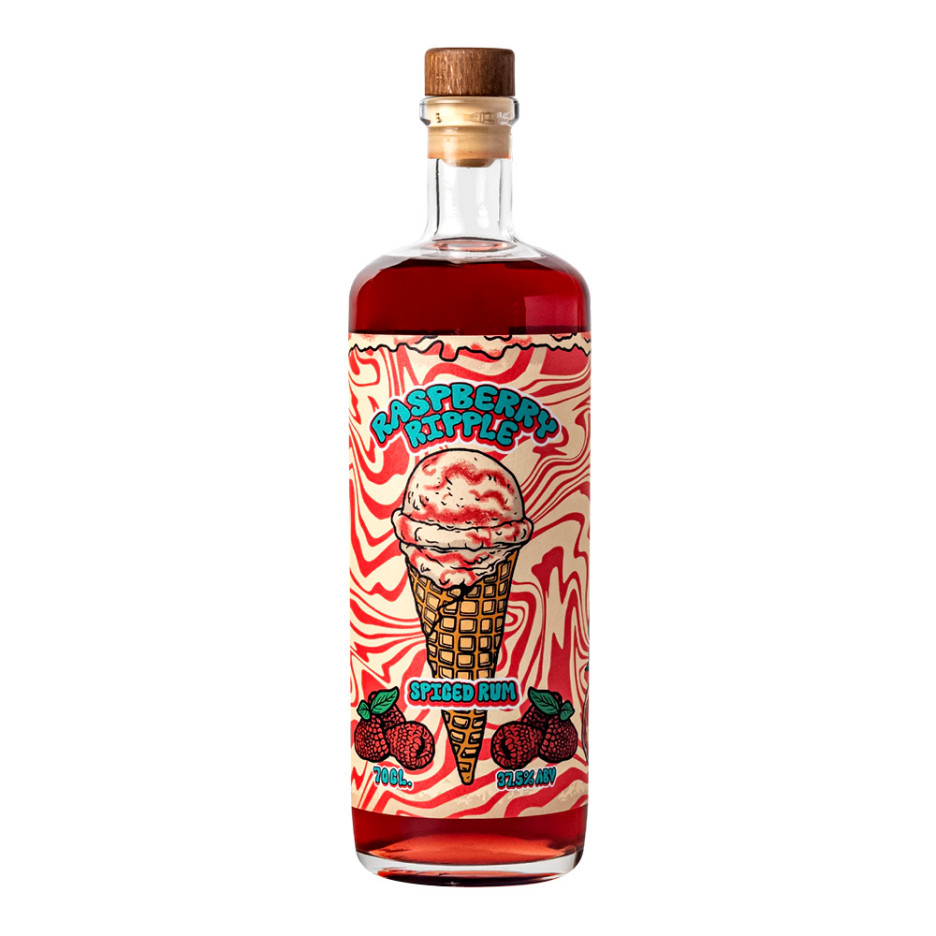 Custom Spirit Co. Raspberry Ripple Spiced Rum 70cl
