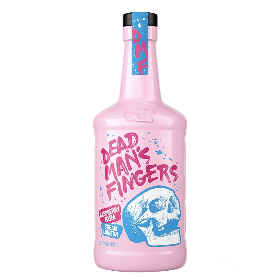 Dead Man's Fingers Raspberry Rum Cream Liqueur 70cl