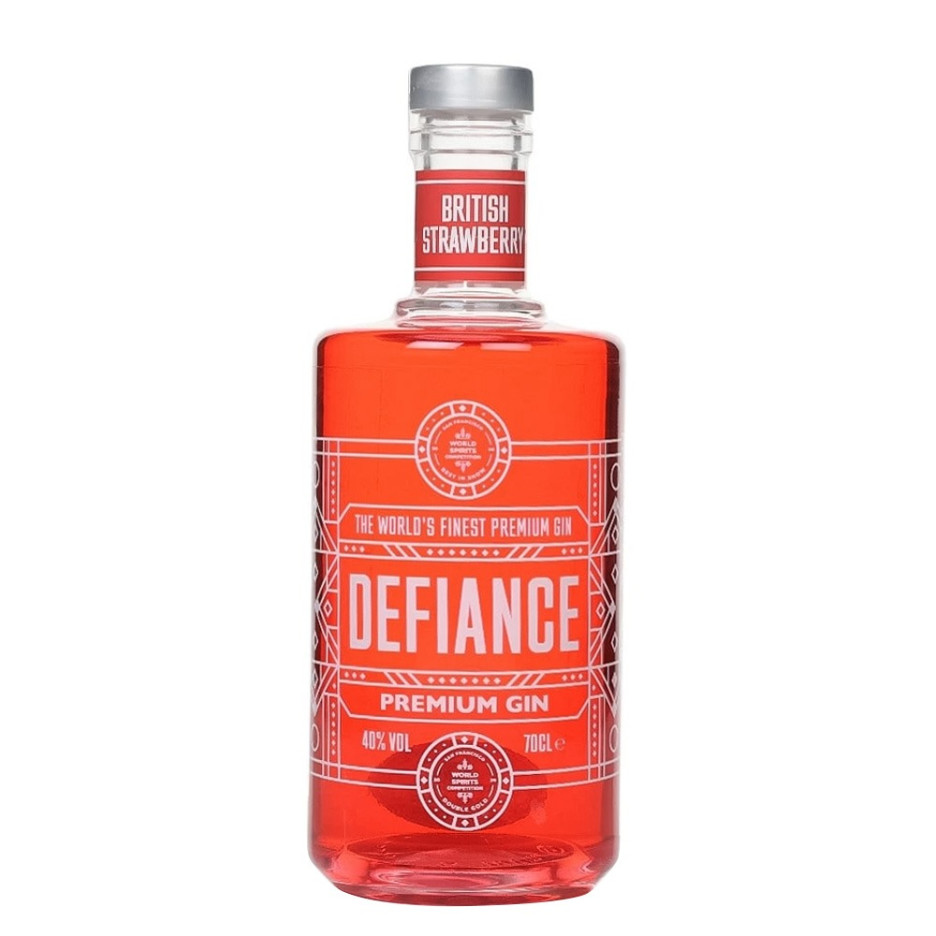 Defiance British Strawberry Gin 70cl