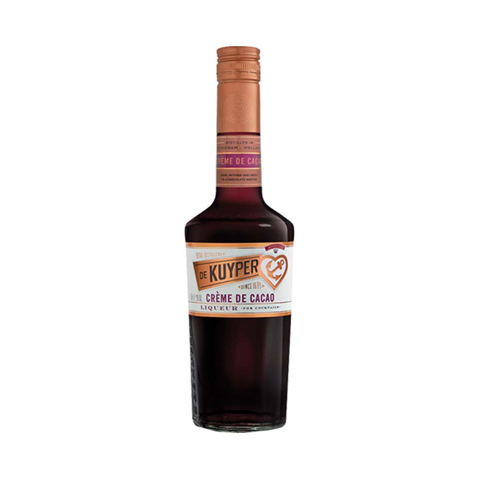De Kuyper Creme De Cacao Brown Liqueur 50cl
