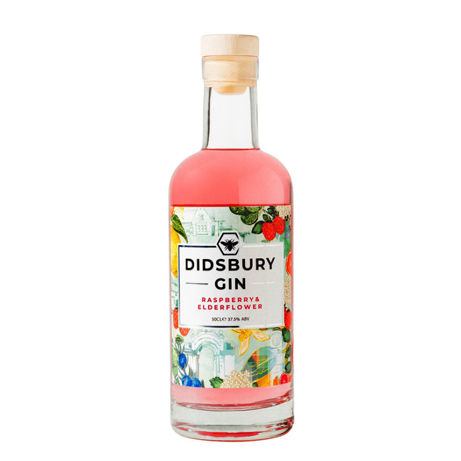Didsbury Raspberry & Elderflower Gin 50cl