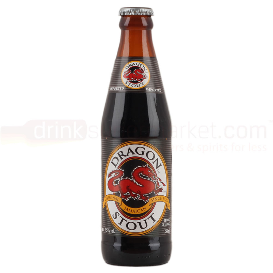 Dragon Stout Jamaican Stout NRB Bottle 24x284ml Case