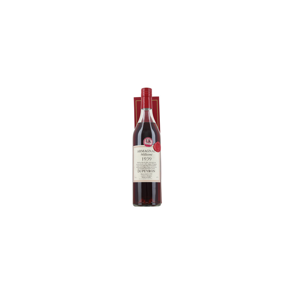 Dupeyron 1939 - French Armagnac - 70cl