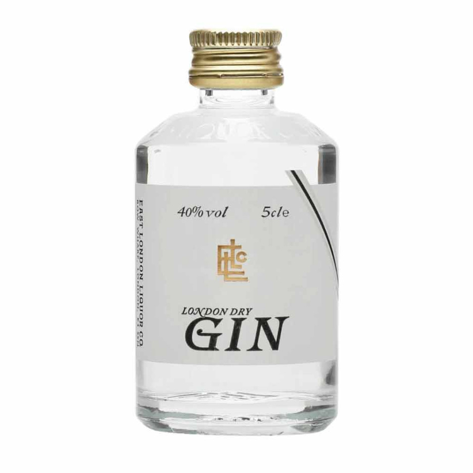 East London Liquor Co. Premium Gin Batch 1 5cl Miniature