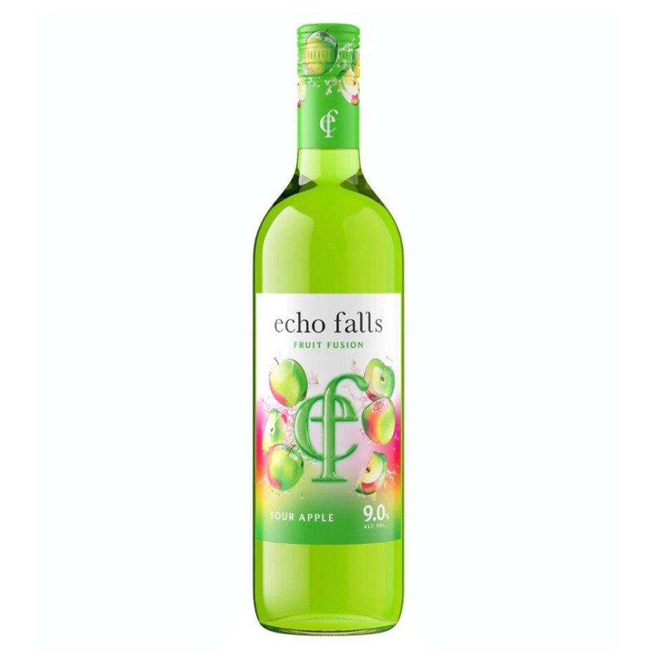 Echo Falls Sour Apple Fruit Fusion Wine 75cl