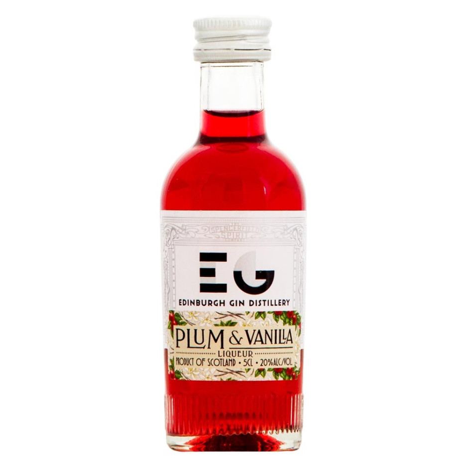 Edinburgh Gin Plum & Vanilla Liqueur 5cl Miniature