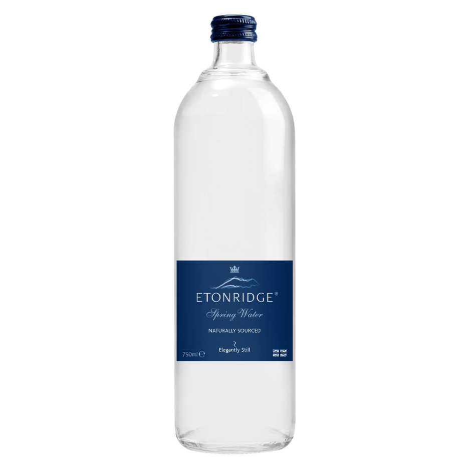 Etonridge Elegantly Still Spring Water 12x 750ml Glass Bottles