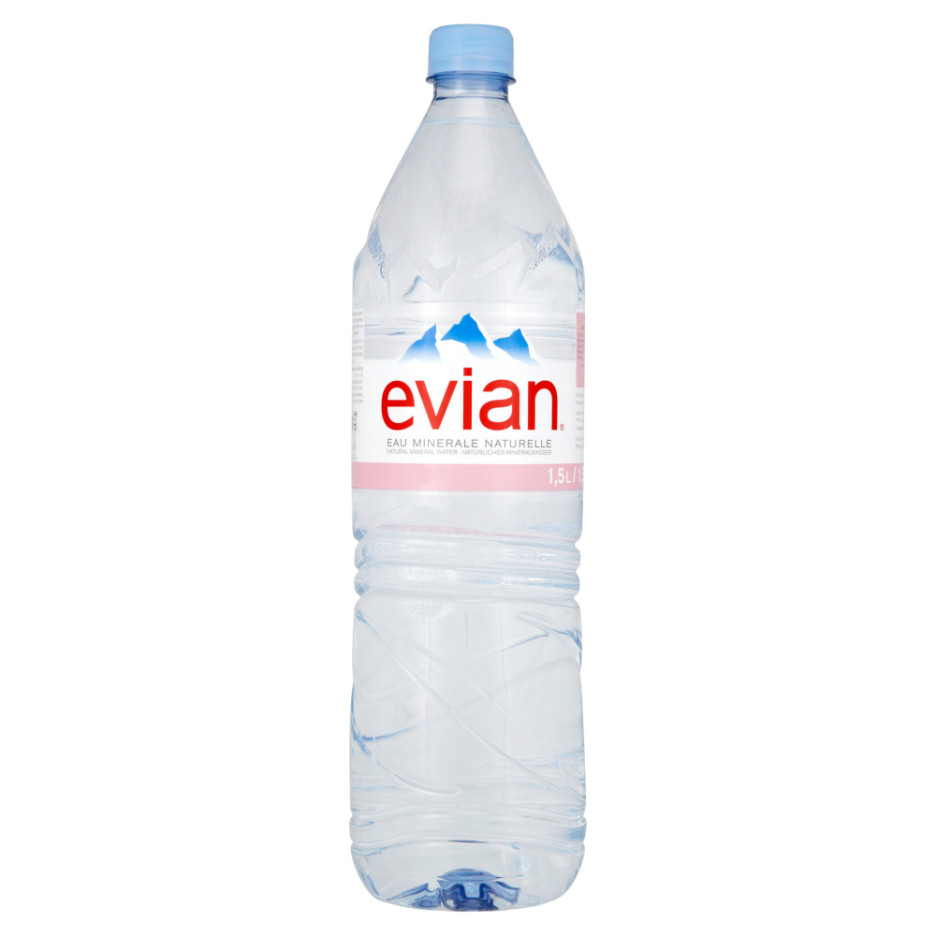 Evian Mineral Water 8x 1.5Ltr