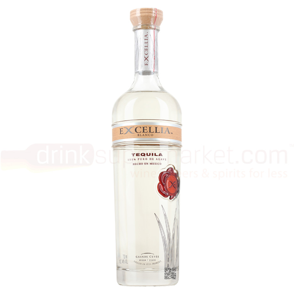 Excellia Blanco Tequila 70cl Mexican White Tequila 40%