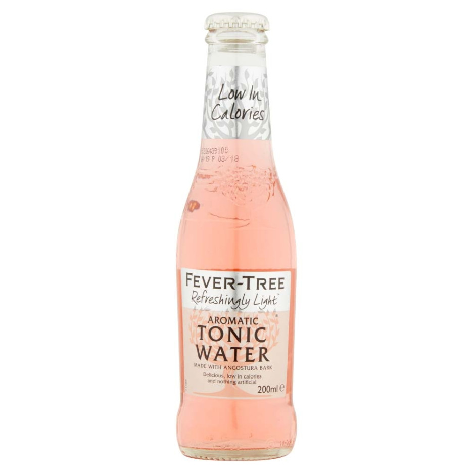 Fever Tree Refreshingly Light Aromatic Tonic Water 200ml