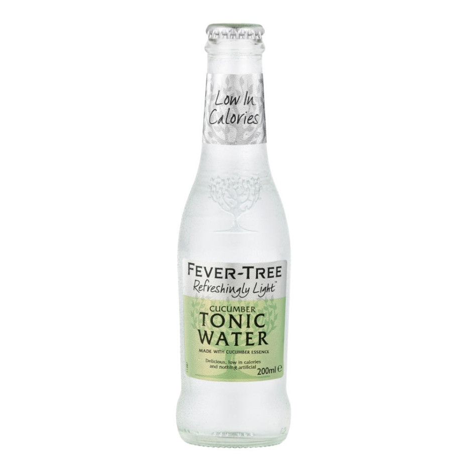 Fever Tree Refreshingly Light Cucumber Tonic Water 200ml 